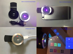 UV or NIR Compact LED Illuminator Module for Mobile Phone